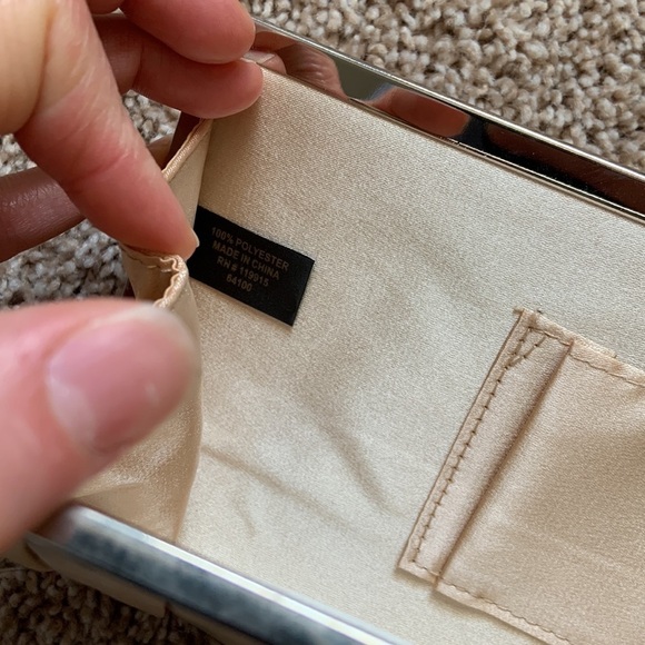 Style & Co. Pleated Satin Clutch - Picture 4 of 7